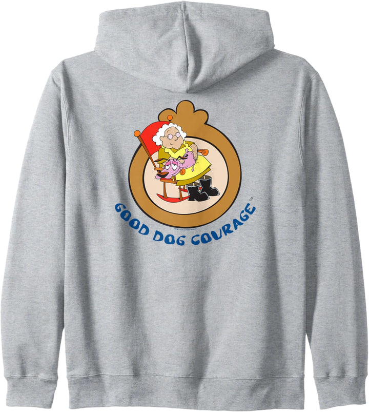 Courage the Cowardly Dog Good Dog Courage and Muriel Kapuzenjacke