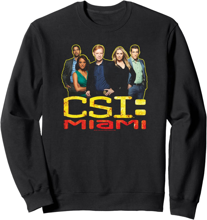 CSI: Miami The Cast In Black Sweatshirt
