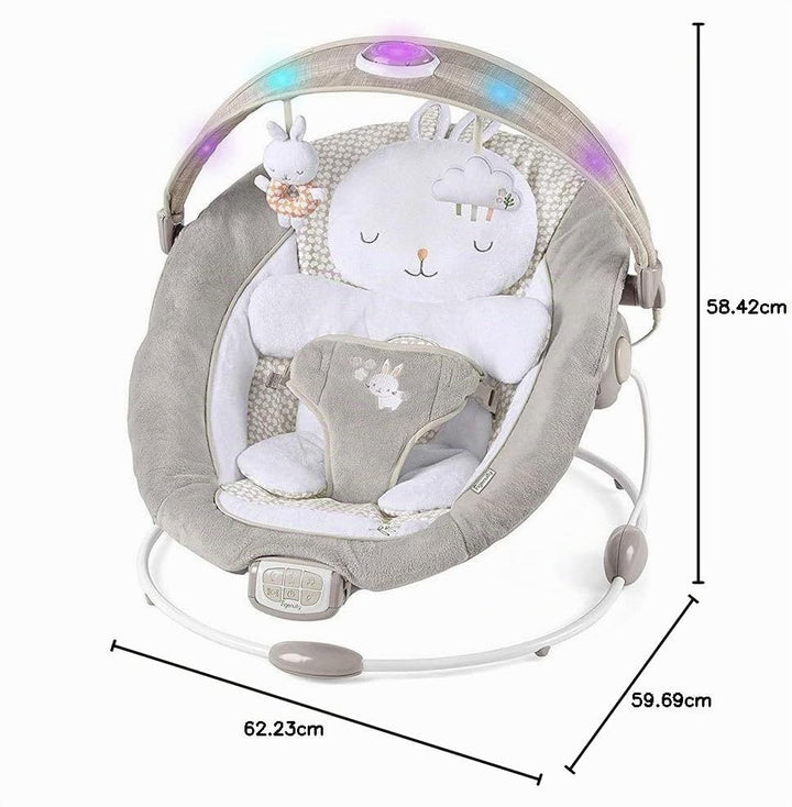 Ingenuity, Twinkle Tails, Babywippe mit Vibrationen, Lichtern, Melodien, Lautstärkeregler und vielem