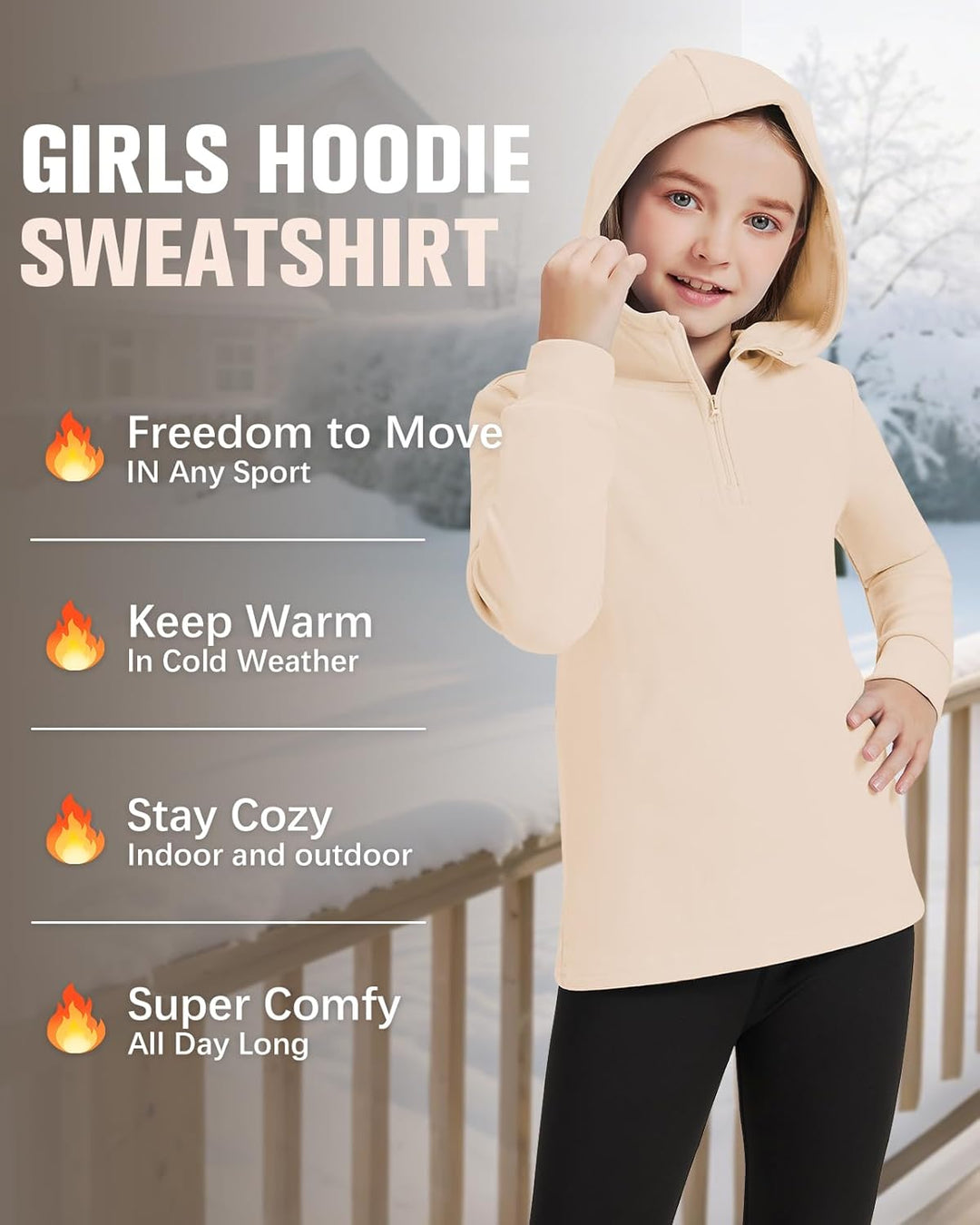WOWENY Thermoshirt Kinder Langarm Thermo Unterhemd Warm Unisex Rollkragenpullover Mädchen Rollkragen
