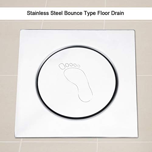 Bodenablauf Edelstahl Duschablauf Shower Drain Sieb Protector für Badezimmer Waschküche Küche Zubehö