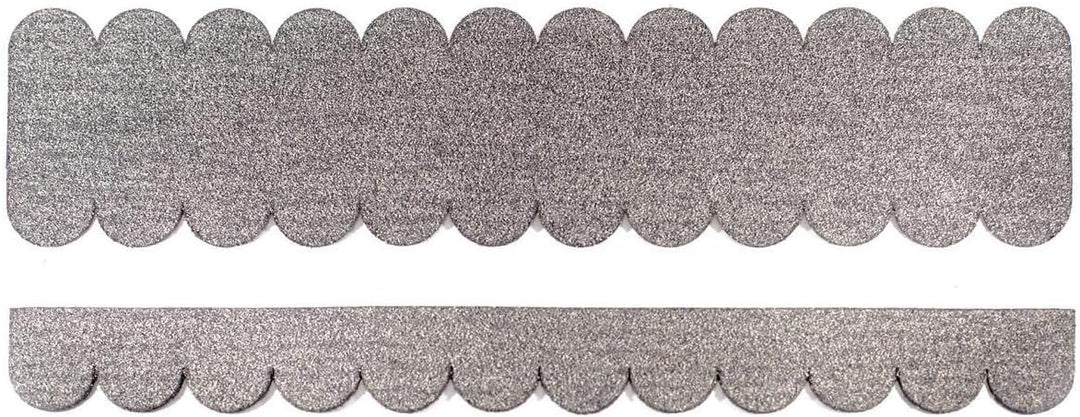 Mini Dachschindeln Rund (41 mm) 3 Sets - Grau 60 Streifen+3 Firststreifen 1,05 m² hergestellt in der