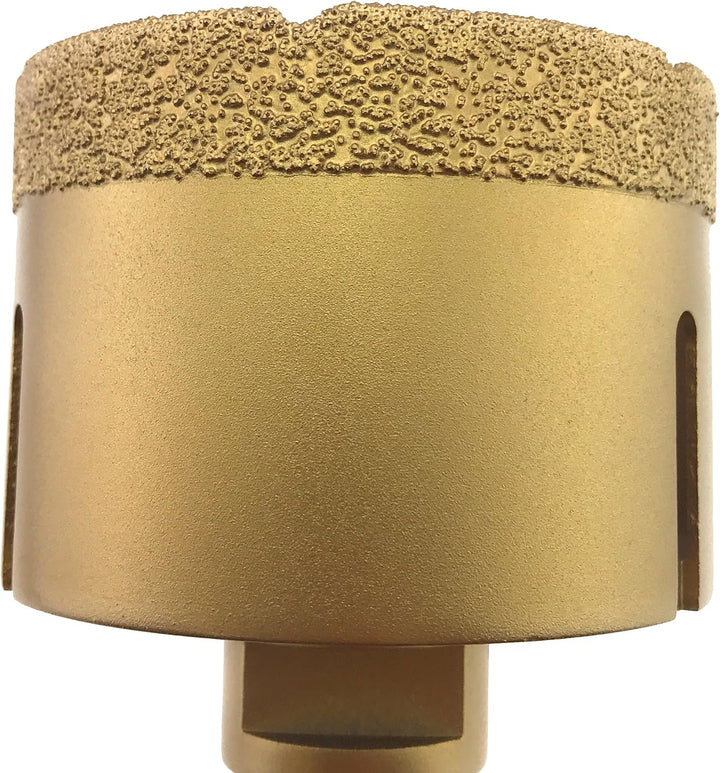 PRODIAMANT Profi Fliesenbohrer Fliese 80 mm x M14 Diamantbohrer Winkelschleifer für trockenbohren in