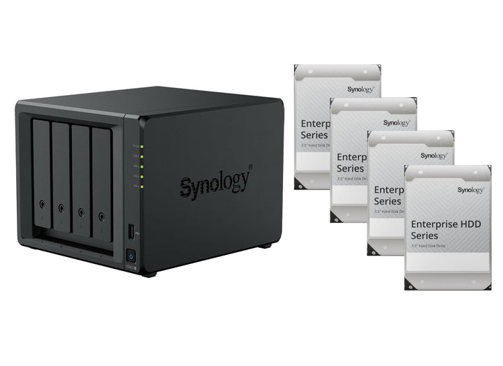NAS DiskStation DS925+ mit 4X Festplatte 8TB HAT Enterprise und mit 8GB RAM, total: 32 TB 4x 8TB 8GB