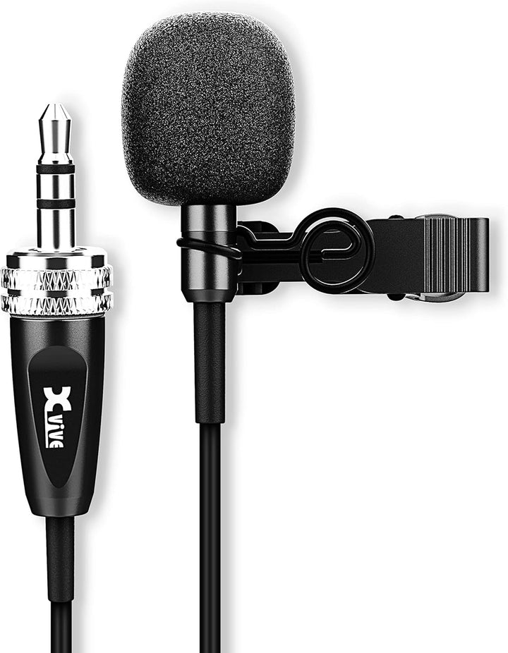 XVive U5 Wireless Audio System – Kabelloses Lavalier Mikrofon Set für Kamera, Video & Interviews, 2,