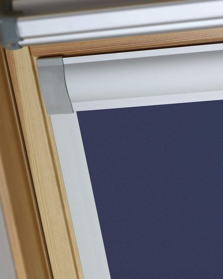 Bloc Skylight Rollo 10 (114/118) für Fakro Dachfenster Blockout, Marineblau 10(114/118) Fakro Marine