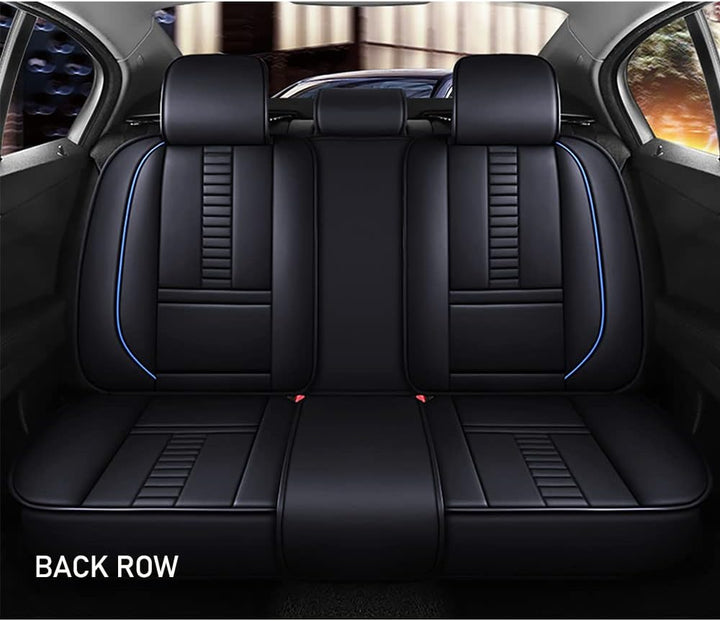Pengchen 5-Sitzer Autositzbezug-Set, Vorne und Hinten Universal passend für Jaguar 2000-2023 95% Mod