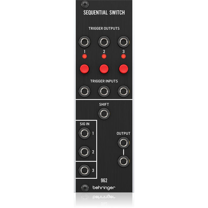 Behringer 962 SEQUENTIAL SWITCH Legendäres analoges CV-Multiplexer-Modul für Eurorack, 962 SEQUENTIA