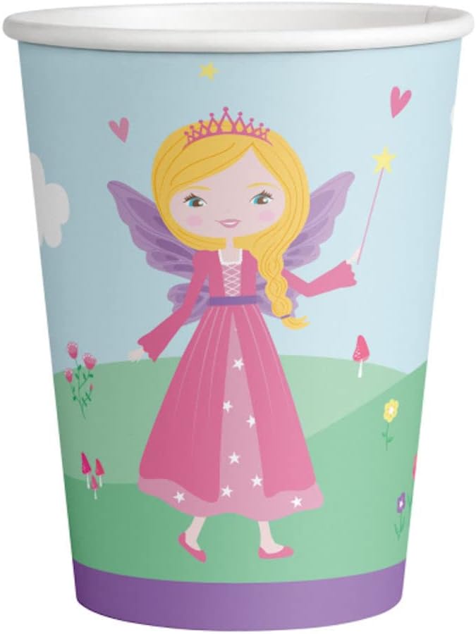 HHO Prinzessin-Party-Set 52tlg. - für 16 Gäste Teller Becher Servietten Prinzessin 