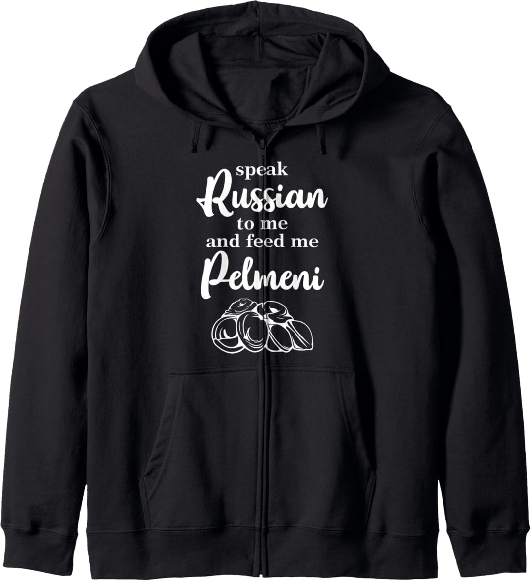Pelmeni Russland UdSSR Geschenk Kapuzenjacke