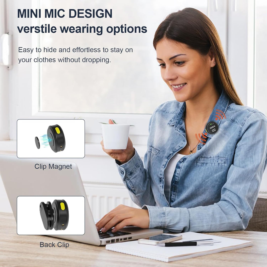 OSA Lavalier Mikrofon für iPhone, Android-Kamera, Mini-Mikrofon, Typ-C-Mike, USB-C-Ansteckmikrofon f
