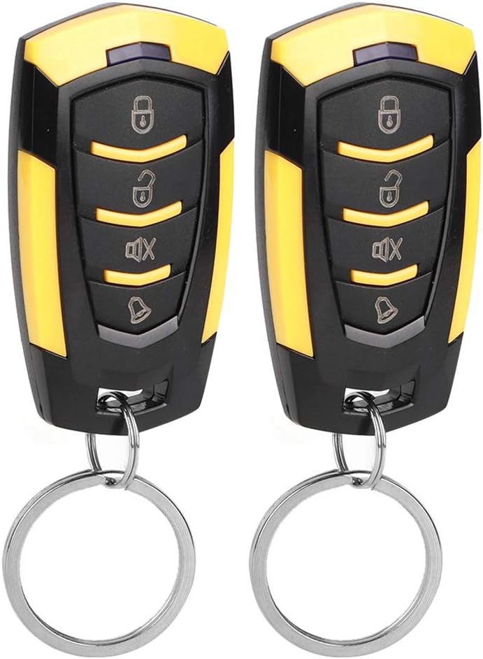Schlüssellose Zentralverriegelung, Qiilu 433.92 MHz Universal Zentralverriegelungssatz für Autoalarm