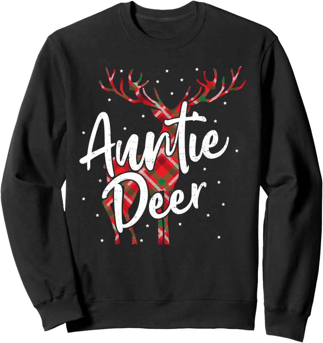 Tante: Auntie Deer - Hirsch Sweatshirt