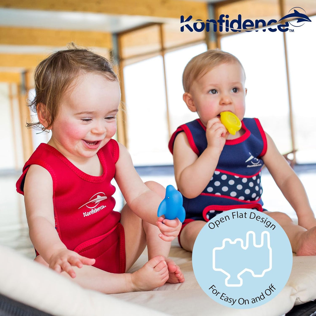 Konfidence Babywarma Baby-Neoprenanzug -Rot (erdbeere) ,12-24 Monate