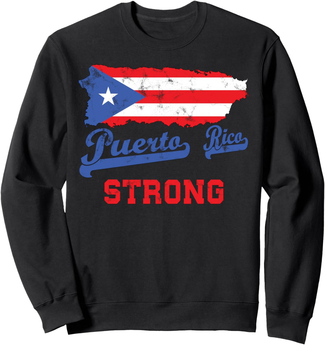 Boricua Puerto Rico Flagge / Puerto Rico Stark Sweatshirt