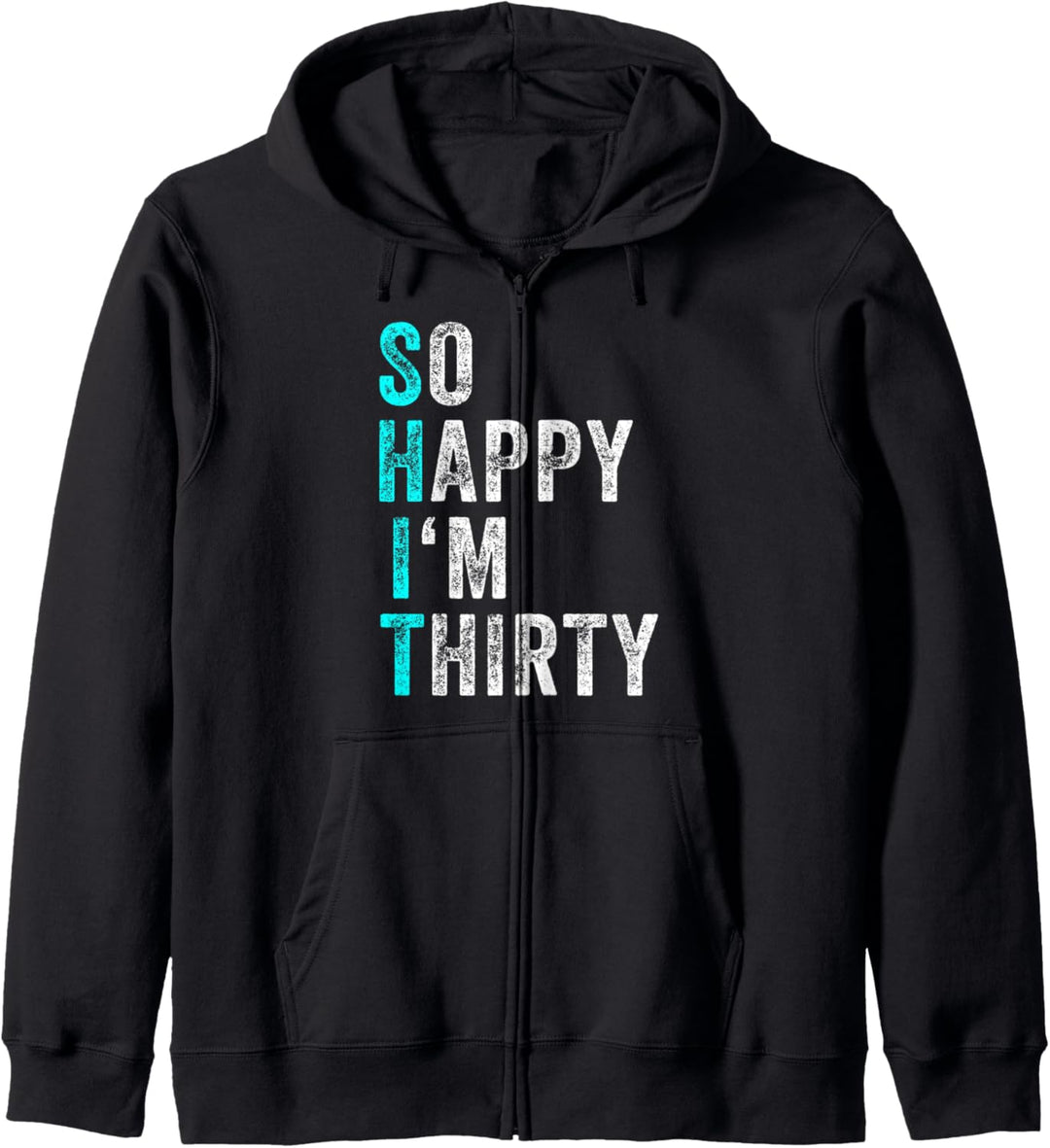 Geschenk 30. Geburtstag Lustig Damen Herren 30 Jahre Kapuzenjacke