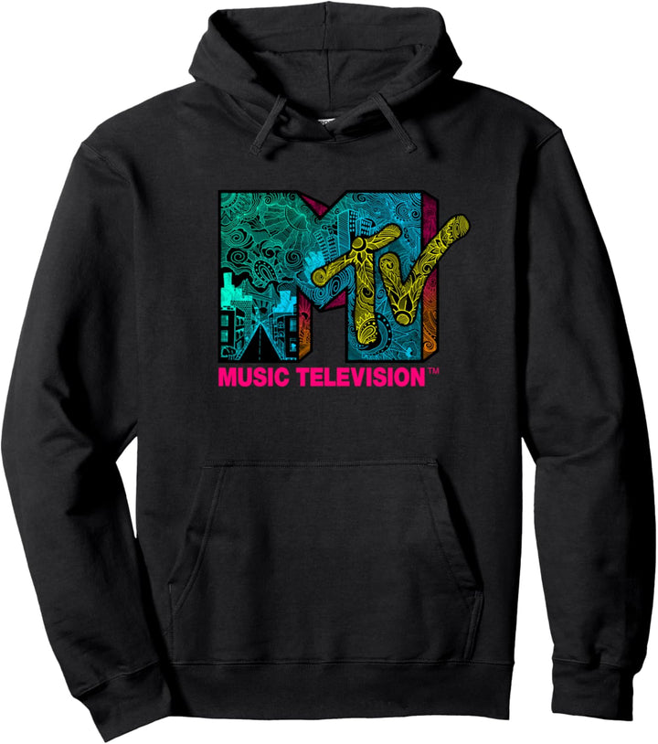MTV Street Mural Pullover Hoodie
