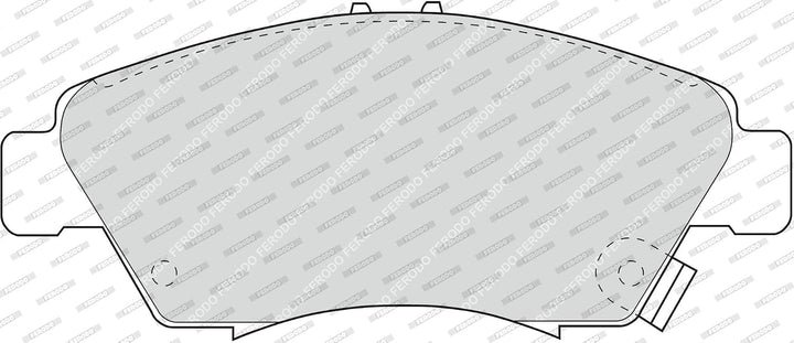 Ferodo FDB776 Bremsbelagsatz, Scheibenbremse - (4-teilig) - (4 Stück)