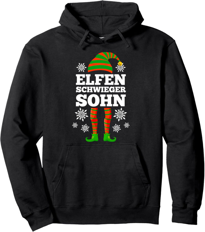 Elfen Schwiegersohn Elf Weihnachtself Weihnachten Pullover Hoodie