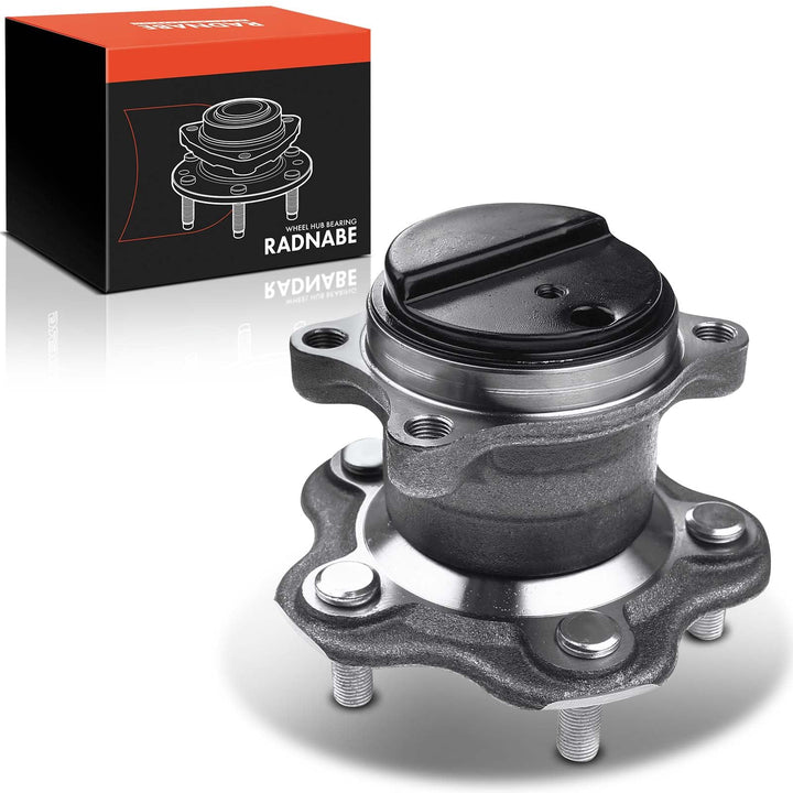 Frankberg Radnabe Radlagersatz Hinterachse mit ABS für Juke F15 Leaf ZE0 2010-Heute 512494 Hinten Li