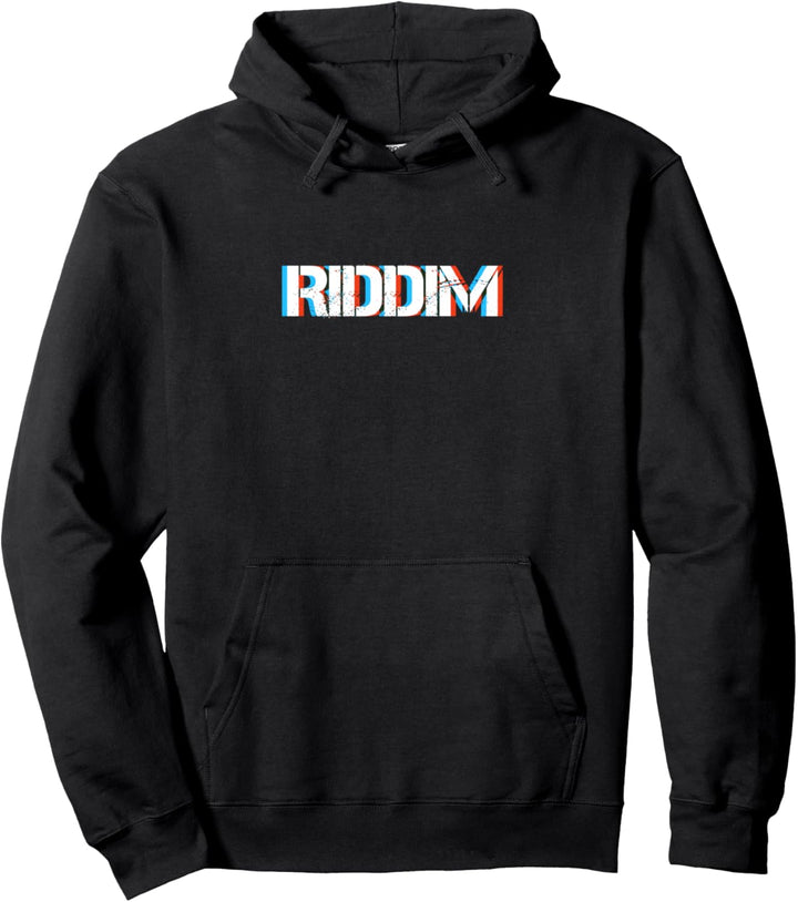 Headbanger Dubstep Riddim Raver Jungle Riddim Pullover Hoodie