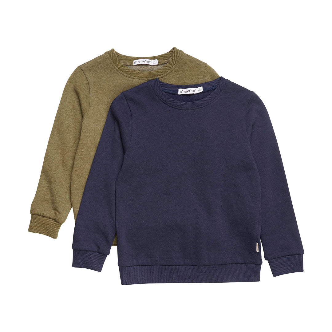 MINYMO Unisex Kinder Shirt 86 Dark Olive, 86 Dark Olive
