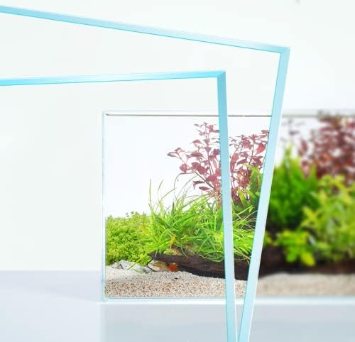 BEGONDIS Würfel Aquarium 20x20x20CM Becken Glasbecken 20*20*20CM, 20*20*20CM