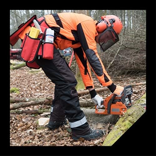 Oregon Yukon+ Typ A Klasse 1 (20 m/s) Schnittschutz-Bundhose Schwarz, PSA Schutzausrüstung, Grösse L