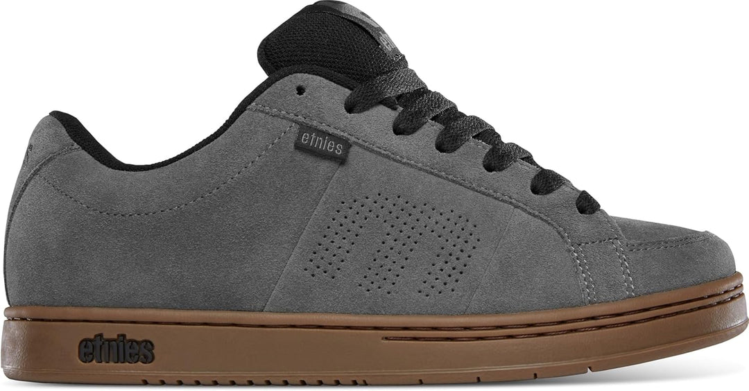Etnies Herren Kingpin Skateboardschuhe 38 EU Grau Schwarz, 38 EU Grau Schwarz