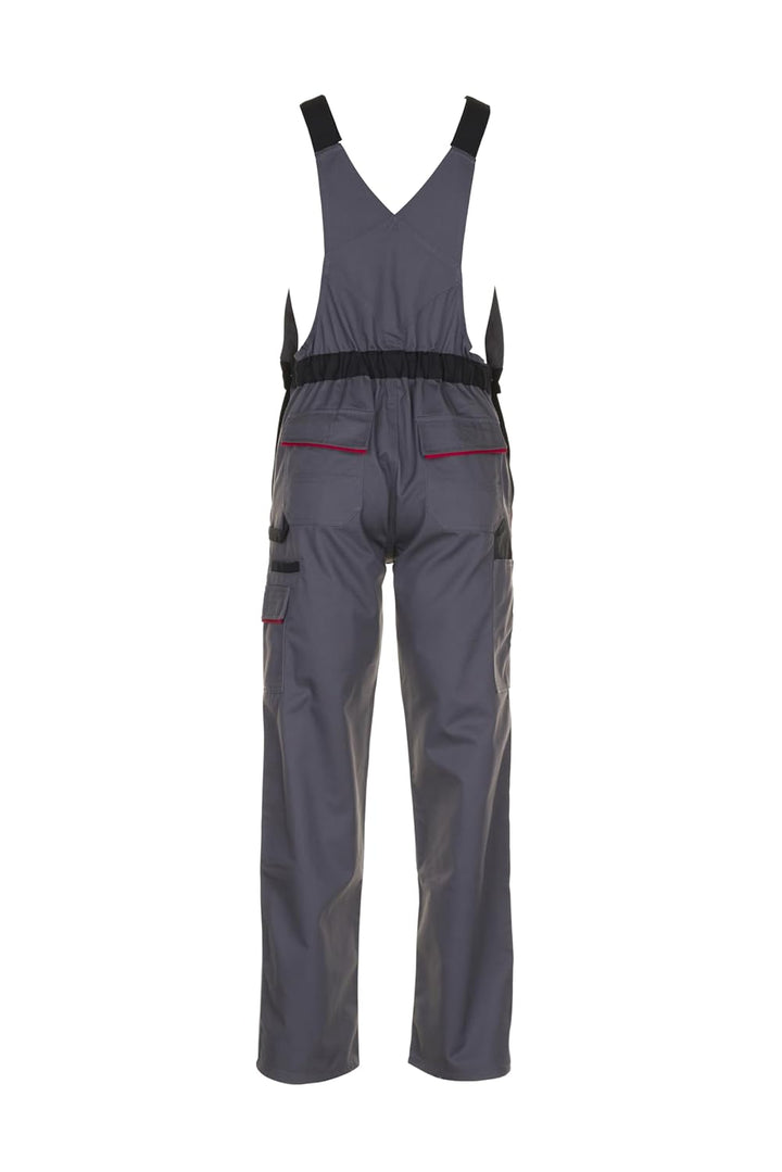 Planam Highline Herren Latzhose Schiefer schwarz rot Modell 2332 Grösse 46 schiefer/schwarz/rot 46,