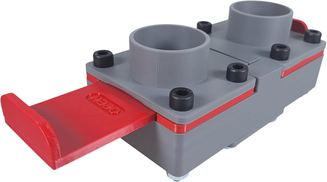 GENERISCH 2/3 Wegeventil für Absauganlage | Durchmesser 50mm | BlastGate DN 50 mit manuellem Sperrsc