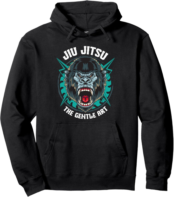 Jiu Jitsu BJJ Gorilla Pullover Hoodie
