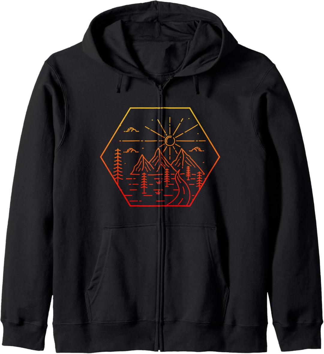 Berg Liebe Herschlag Berg Menschen Geschenk Kapuzenjacke