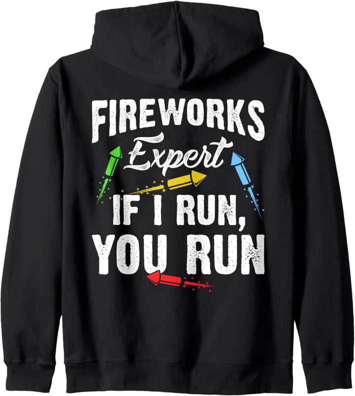 Fireworks Expert - If I Run, You Run - Pyrotechniker Pyro Kapuzenjacke