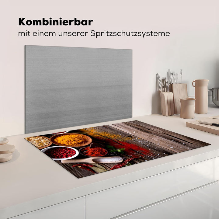 KitchenYeah© Herdabdeckplatte Einteilig Induktionsmatte Küche Abdeckung Ceranfeld Herd Abdeckplatte
