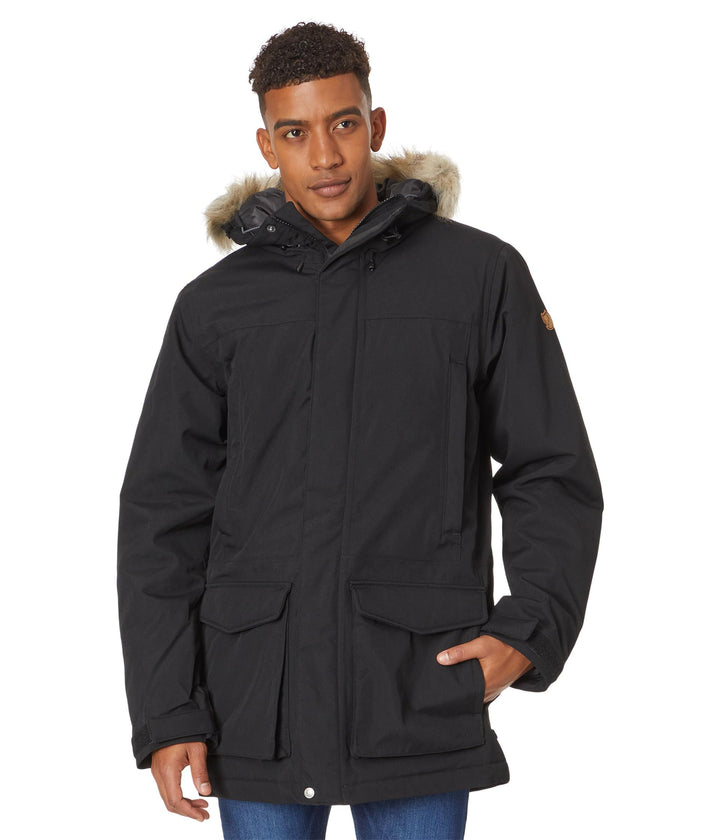 Fjällräven Herren Nuuk Lite Parka M parka M Schwarz, M Schwarz