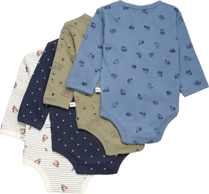 Unisex Baby Body Wrap Ao-printed (4-pack) Formender Body 56 Deep Lichen Green, 56 Deep Lichen Green