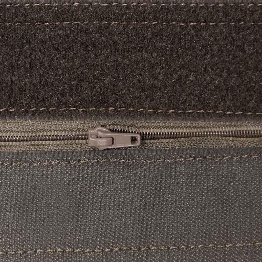 QSack Indy Sitzsack Bezug ohne Füllung, Indoor Sitzsack Hülle 140 x 180 cm (Dunkelbraun)