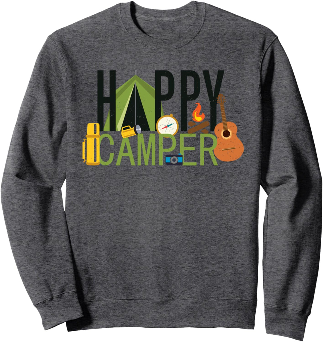 Happy Camper - Wohnmobil & Camper Sweatshirt