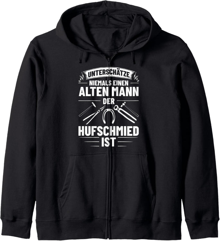 Pferdeschmied Hufbeschlagschmied Schmiedemeister Schmied Kapuzenjacke