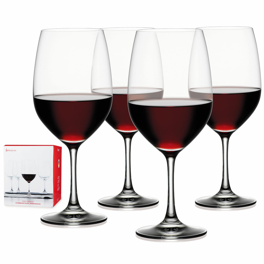 Spiegelau Weinglas, Glas, Transparent Bordeauxgläser, Bordeauxgläser