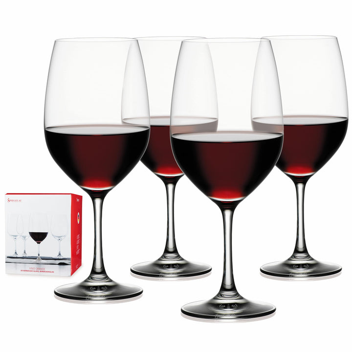 Spiegelau Weinglas, Glas, Transparent Bordeauxgläser, Bordeauxgläser