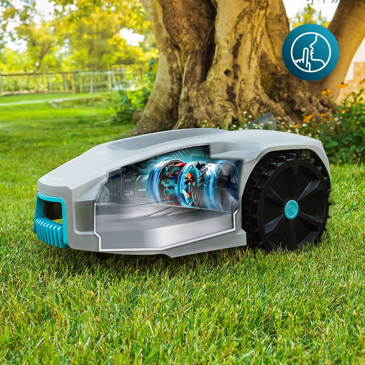 Cecotec Rasenmähroboter mit App Conga Grasshopper 800 Connected. Digitaler Brushless Motor, Flächen