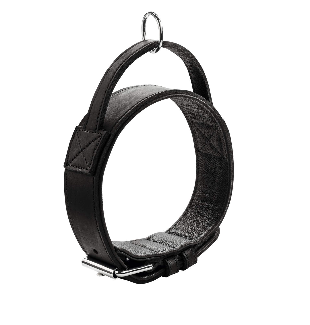 HUNTER Trainingshalsband mit Griff Larvik L (65), Schwarz 65 (L), 65 (L)