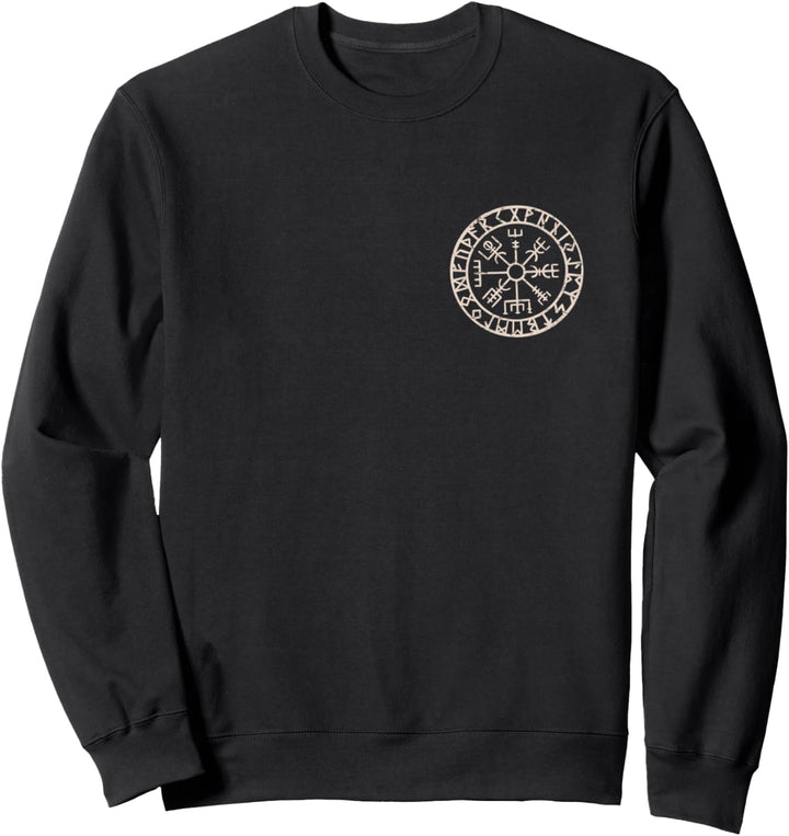 Nordische Mythologie Odin Wolf Valhalla (Zurück) Sweatshirt