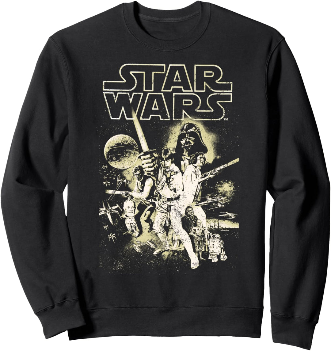 Star Wars Vintage Poster Group Sweatshirt