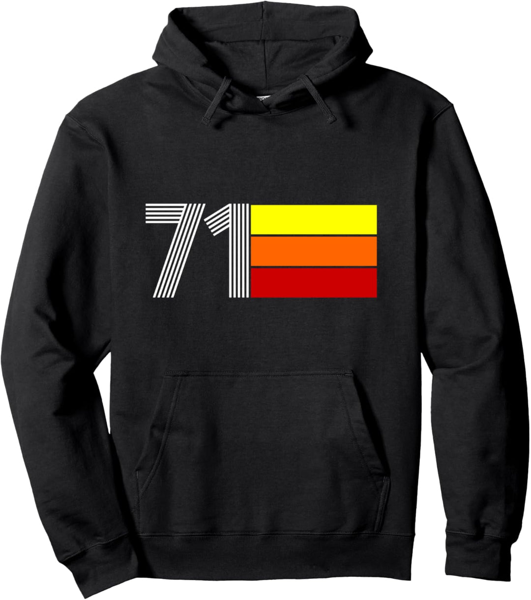 1971 Tri Line Pullover Hoodie