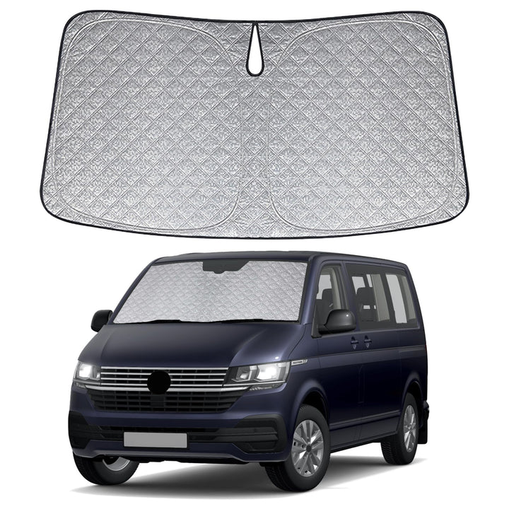 Sonnenschutz Auto Frontscheibe Ersatz für VW T6/T6.1 2015-2024, Auto Windschutzscheibe Sonnenschutz