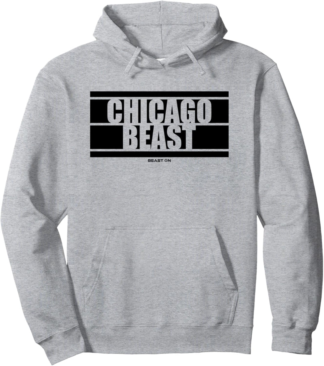 Chicago Beast On Fitness Gym Motivation Workout Training Pullover Hoodie