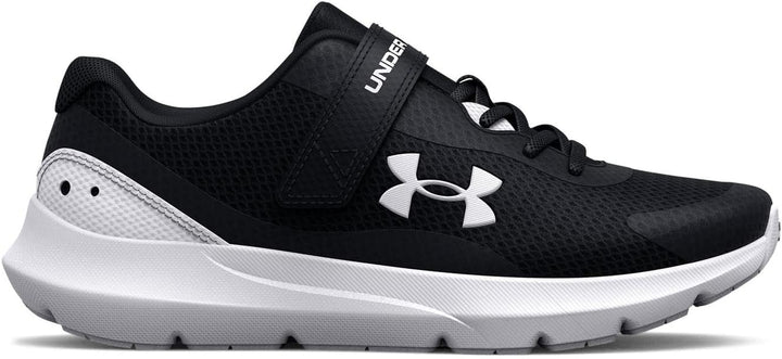 Under Armour BPS Surge 3 Kids Kinder 31.5 EU Black White White, 31.5 EU Black White White